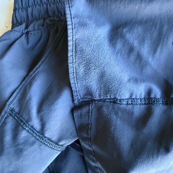 lululemon Black and Navy bundle size 8, 5inch Track That HR lined shorts - Picture 8 of 14